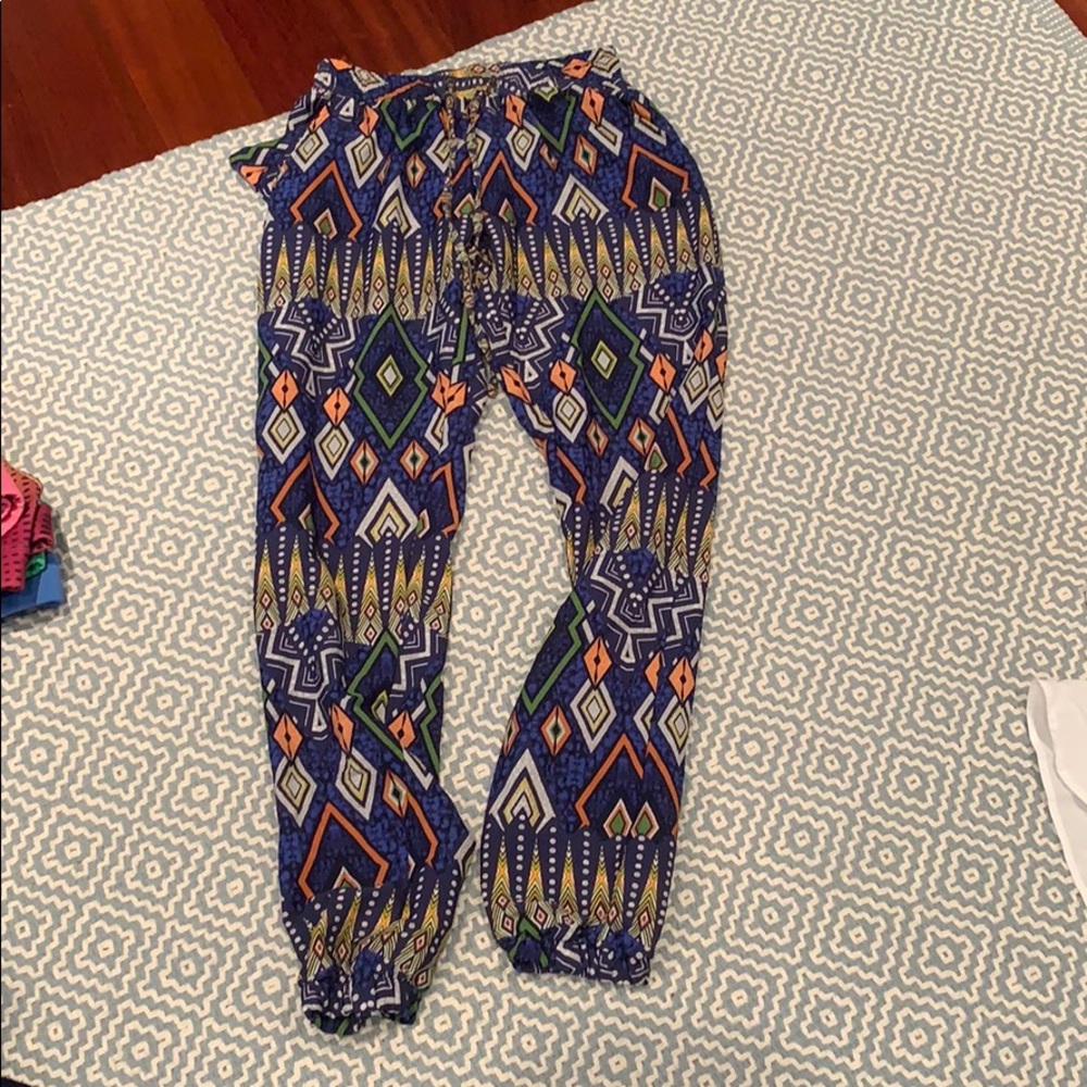 Multicolored Elephant Pants